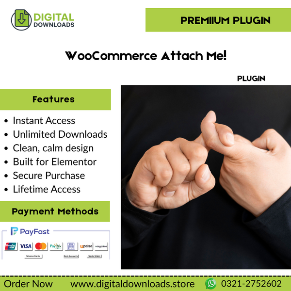 WooCommerce Attach Me!