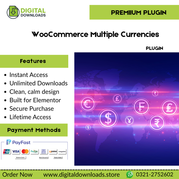 WooCommerce Multiple Currencies