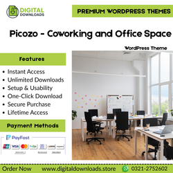 Picozo - Coworking and Office Space WordPress Theme