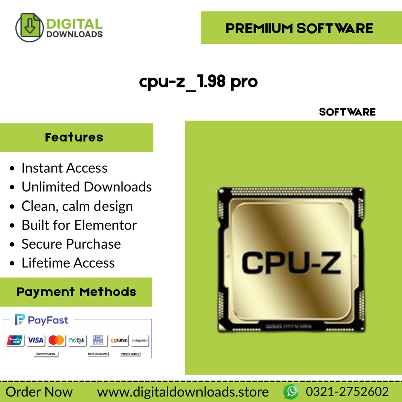 cpu-z_1.98 pro