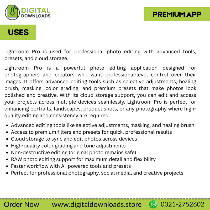 Lightroom Premium