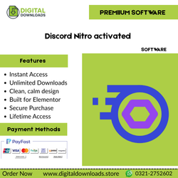 Discord Nitro activated