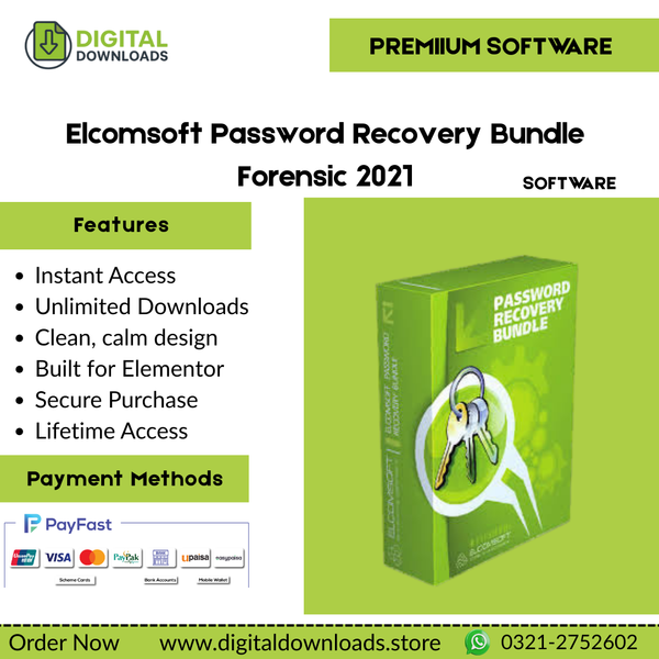 Elcomsoft Password Recovery Bundle Forensic 2021