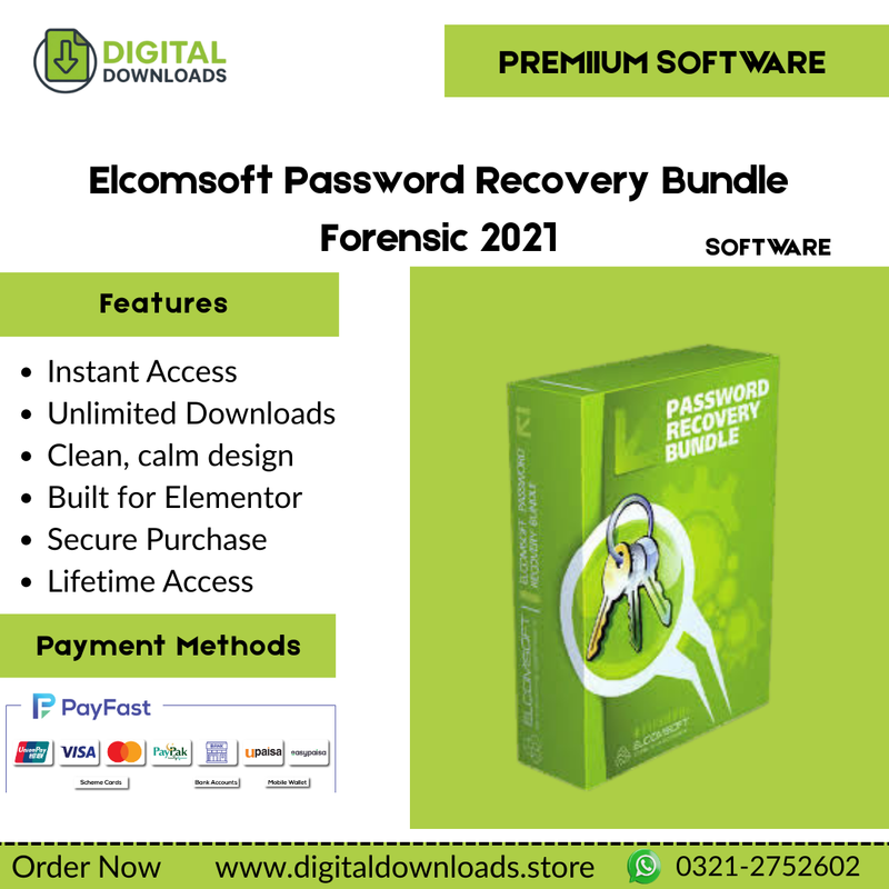 Elcomsoft Password Recovery Bundle Forensic 2021