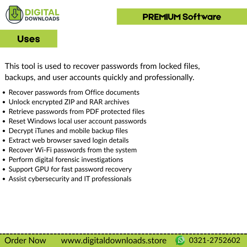 Elcomsoft Password Recovery Bundle Forensic 2021
