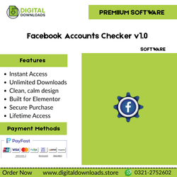 Facebook Accounts Checker v1.0