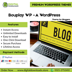 Bouplay WP - A WordPress Theme