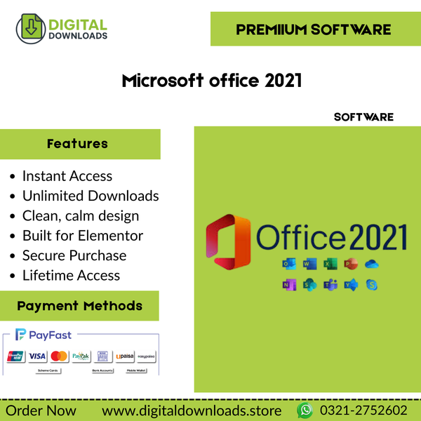 Microsoft office 2021