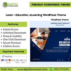 Learn - Education, eLearning WordPress Theme