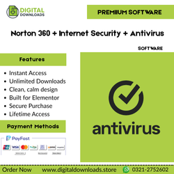 Norton 360 + Internet Security + Antivirus