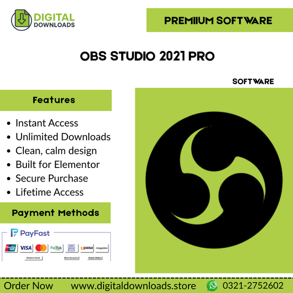 OBS STUDIO 2021 PRO
