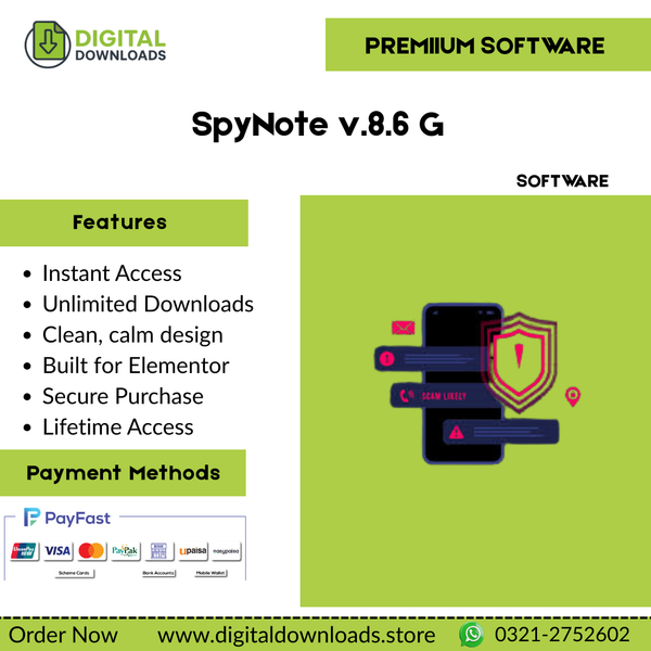 SpyNote v.8.6 G
