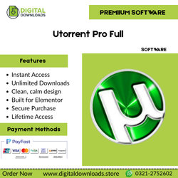 Utorrent Pro Full