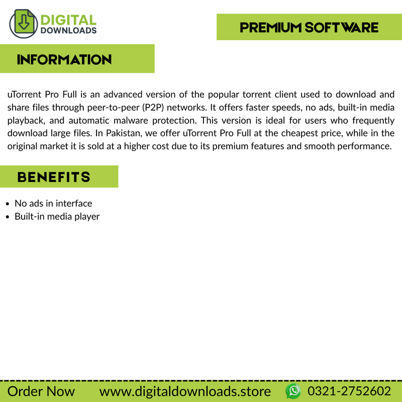 Utorrent Pro Full