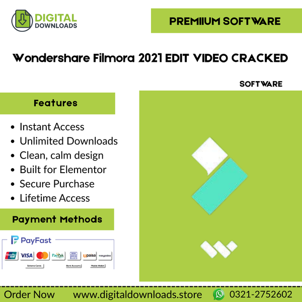Wondershare Filmora 2021 EDIT VIDEO CRACKED