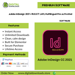 Adobe InDesign 2021 v16.0.0.77 (x64) Multilingual Pre-Activated