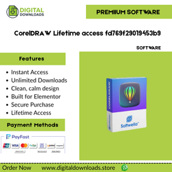 CorelDRAW Lifetime access fd769f29019453b9