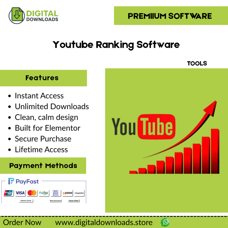 Youtube Ranking Software