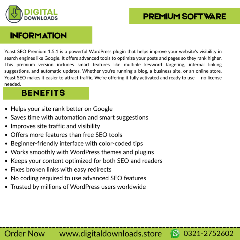 Yoast SEO Premium 1.5.1