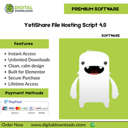 YetiShare File Hosting Script 4.0