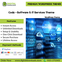 Codz - Software & IT Services Theme
