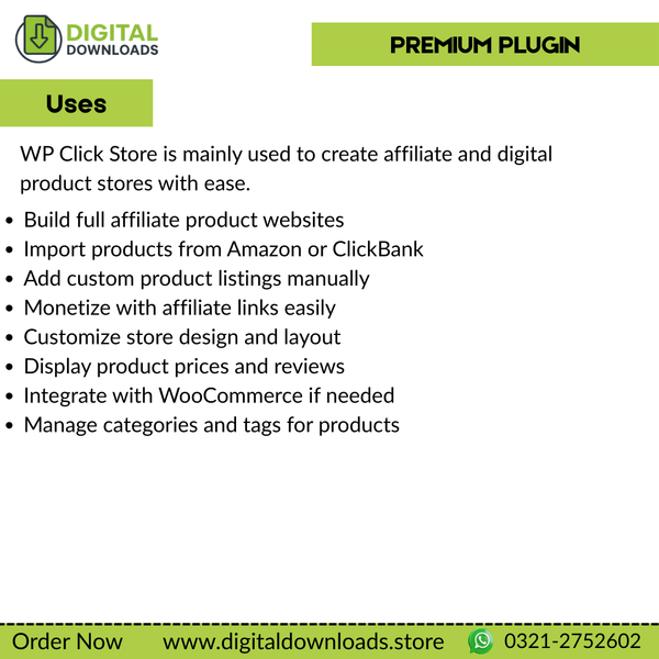WP Click Store