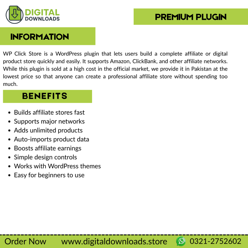 WP Click Store
