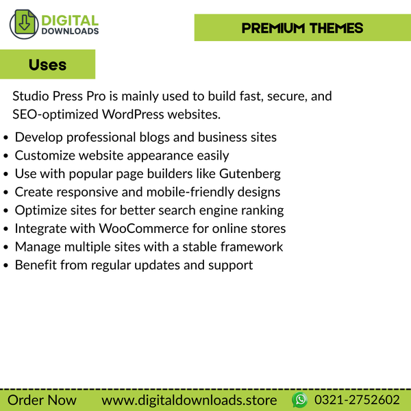 Studio Press Pro