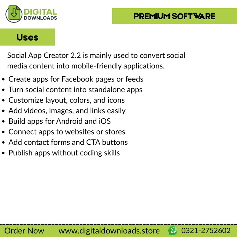 Social App Creator 2.2