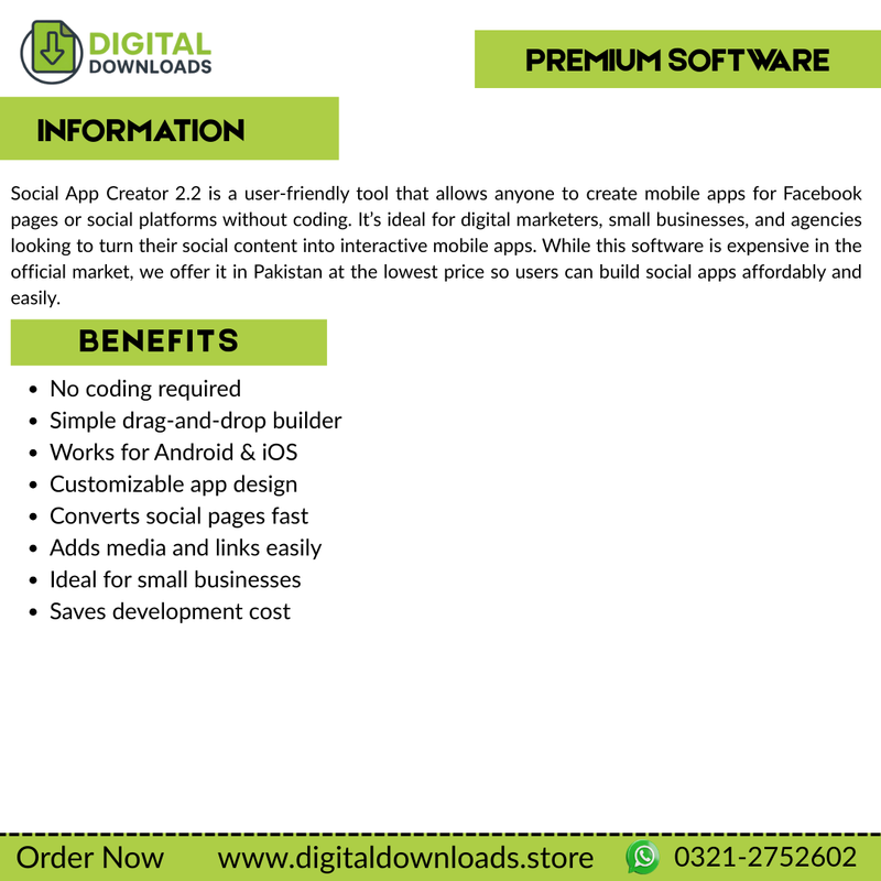 Social App Creator 2.2