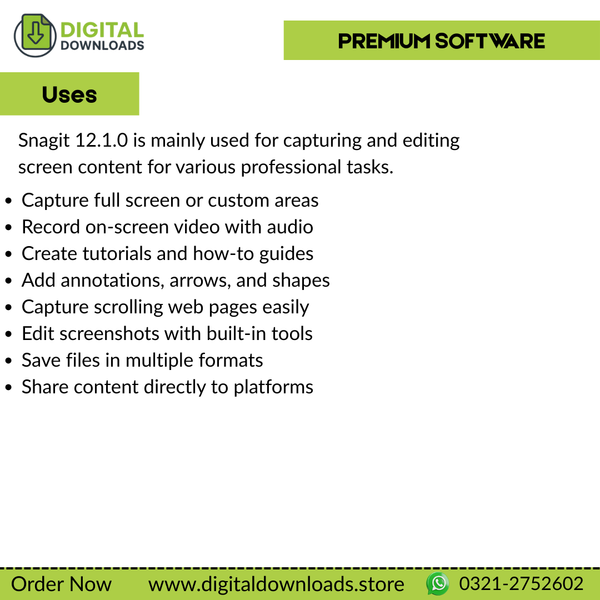 Snagit 12.1.0