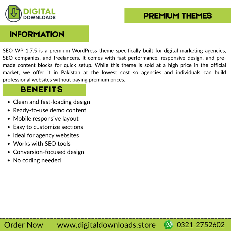 SEO WP 1.7.5