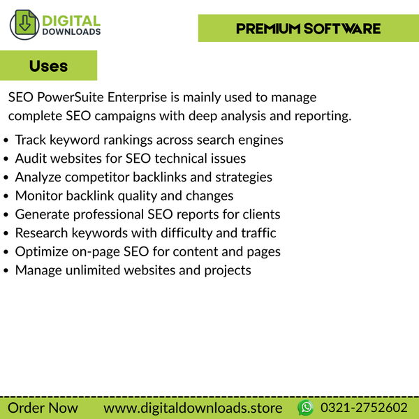 SEO PowerSuite Enterprise