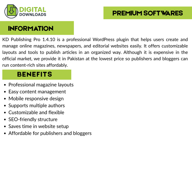 KD Publishing Pro 1.4.10