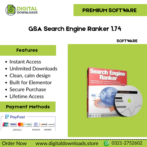 GSA Search Engine Ranker 1.74