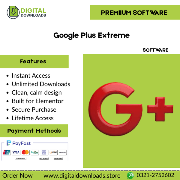 Google Plus Extreme