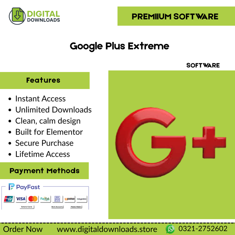Google Plus Extreme