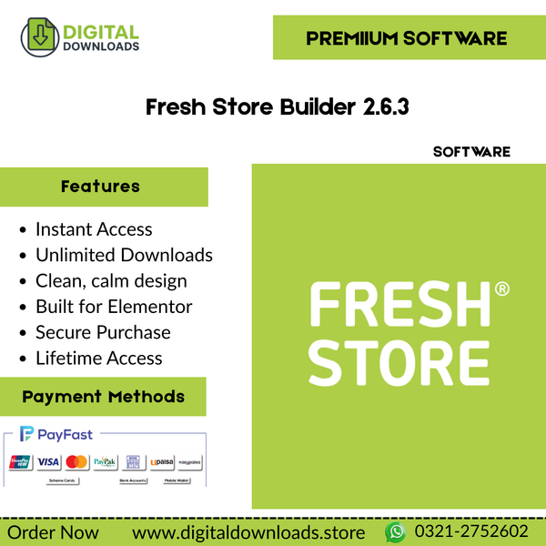 Fresh Store Builder 2.6.3