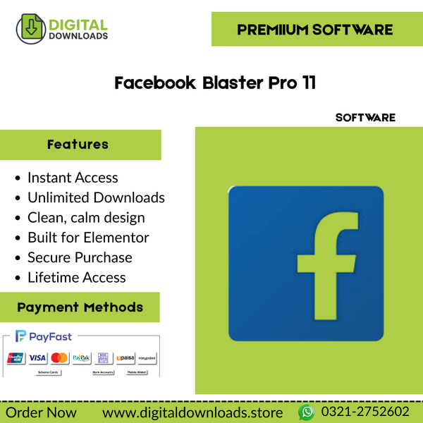 Facebook Blaster Pro 11