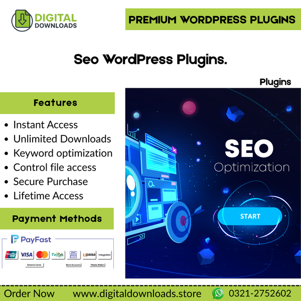 Seo WordPress Plugins.