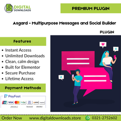 Asgard - Multipurpose Messages and Social Builder