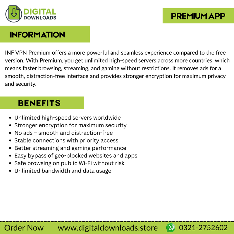 INF Vpn Premium
